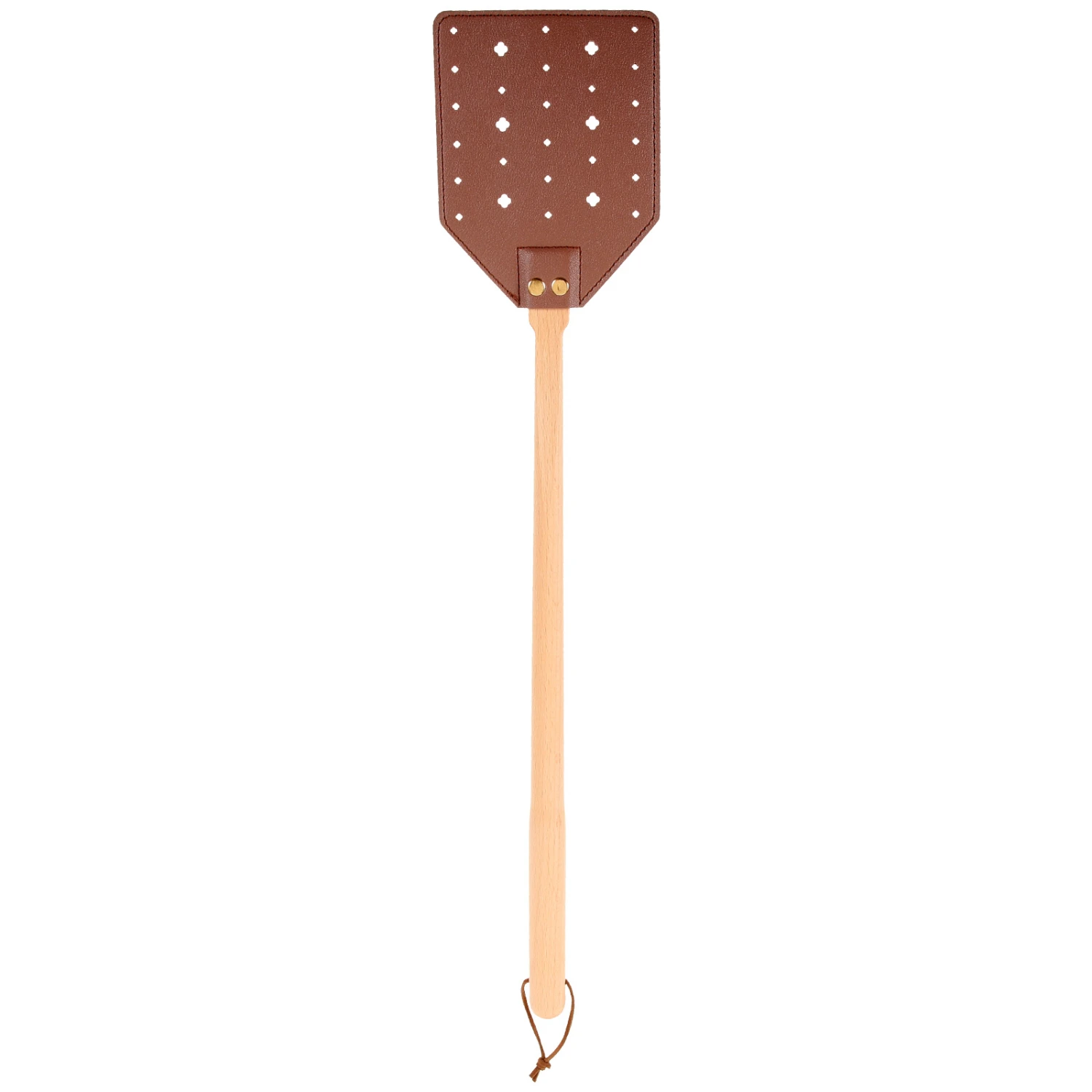 Wood Handle Fly Swatter Daily Use Fly Racket Fly Swatter Bug Mosquito Swatter Manual Fly Swatter