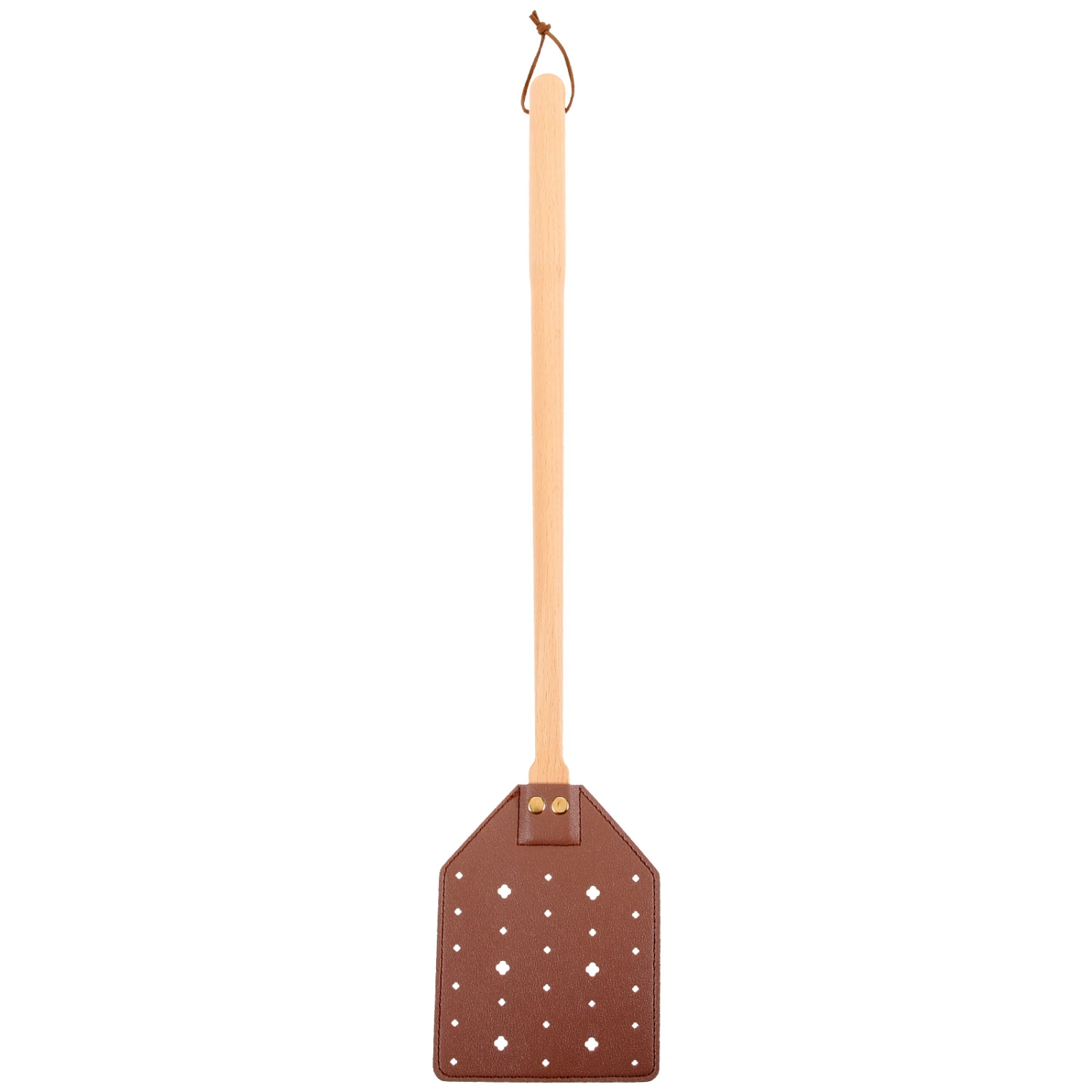 Wood Handle Fly Swatter Daily Use Fly Racket Fly Swatter Bug Mosquito Swatter Manual Fly Swatter