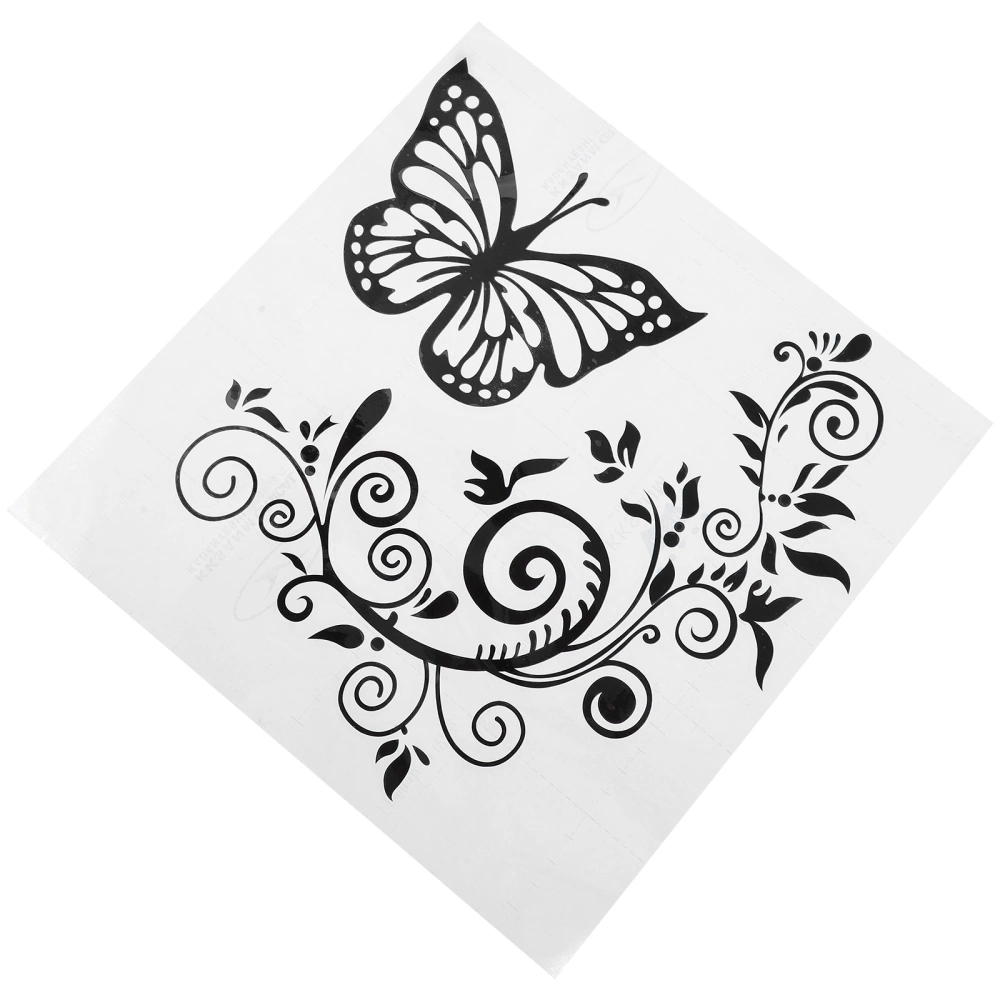 1 Set Butterflies Automobile Sticker Chic Car Decal Decorative Car Sticker