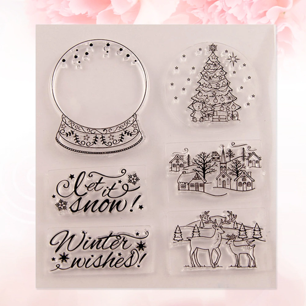 Clear Stamp Transparent Seal Stamps for DIY Scrapbooking Craft Photo Album Diary Decoration (T1163)