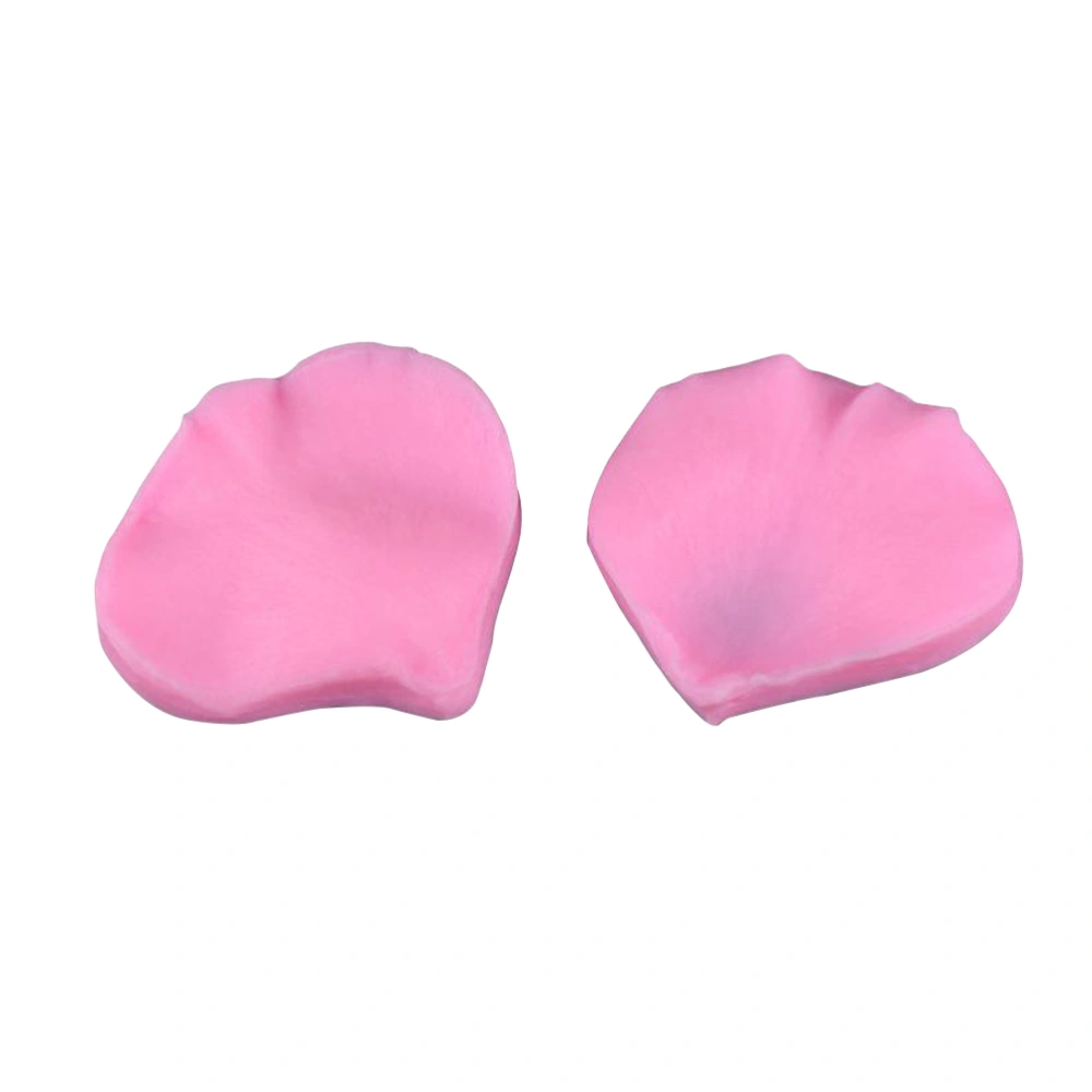 2PCS 3D Petal Shape Silicone Fondant Mold DIY Decorating Supplies Tool for Cake Pudding Chocolate Soap Polymer Clay