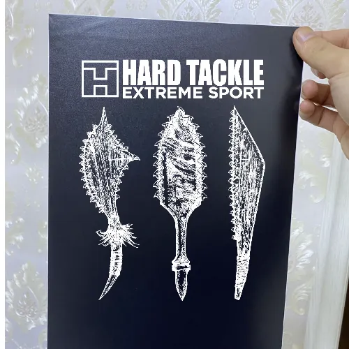 PVC Self-adhesive Sticker - Hard Tackle