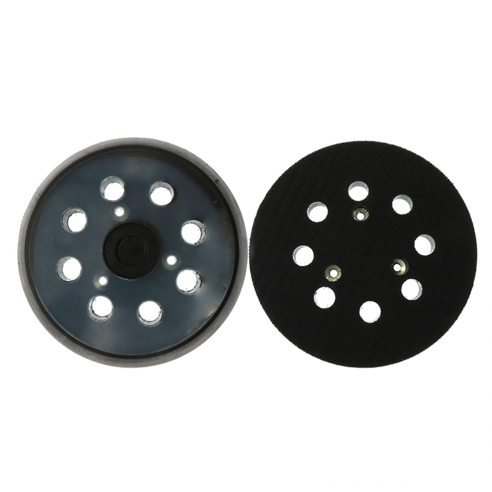 5 inch Electric Polishing Disc 8 Hole 3-eye Grinding Disc Sandpaper Self-Adhesive Plate