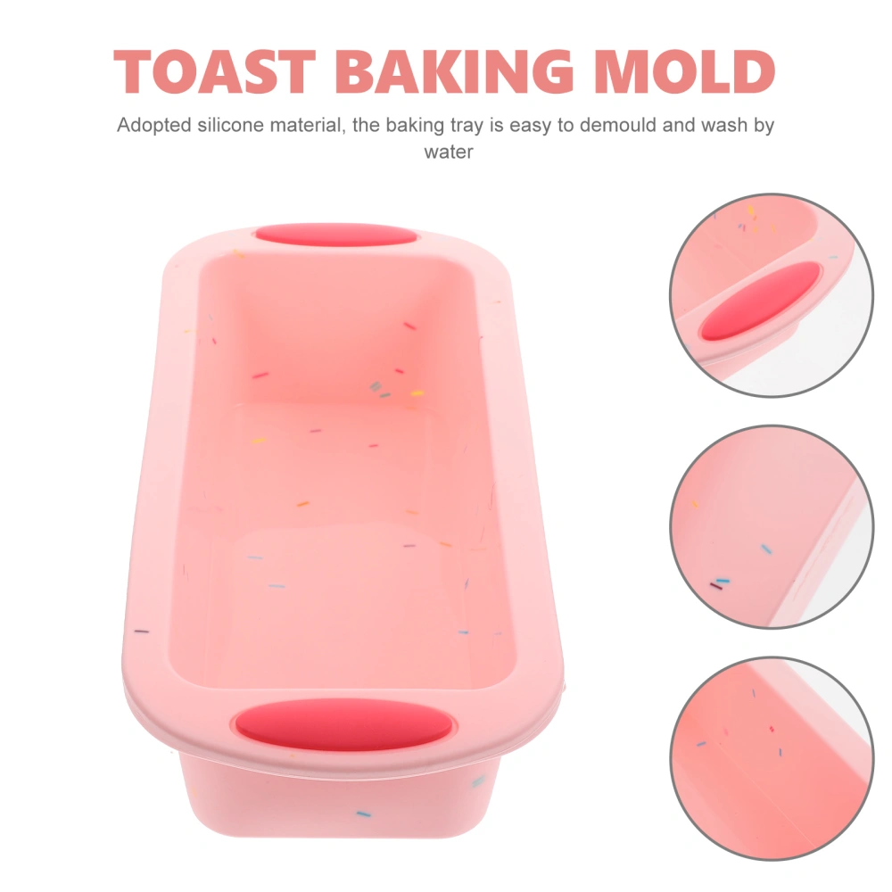 Toast Baking Mold Nonstick Toast Mold Silicone Toast Cooking Mold Flexible Cake Mold