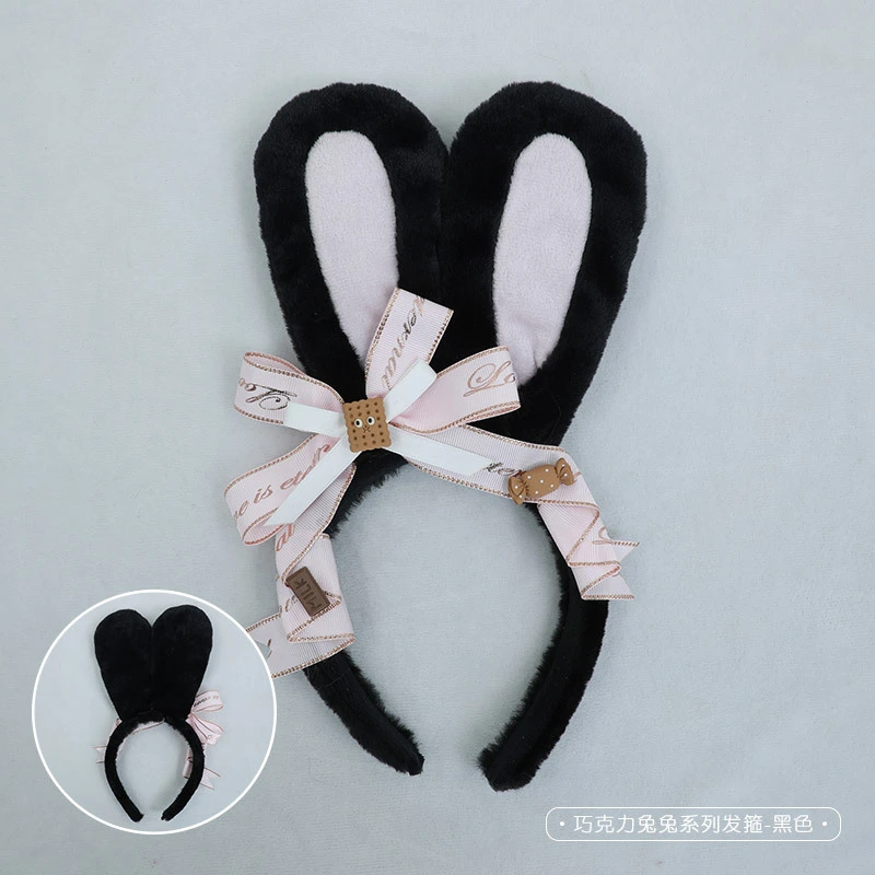 Bunny Ears Headband Women Girls Headband Rabbit Ear Hair Band Party Cosplay Hair Hoop