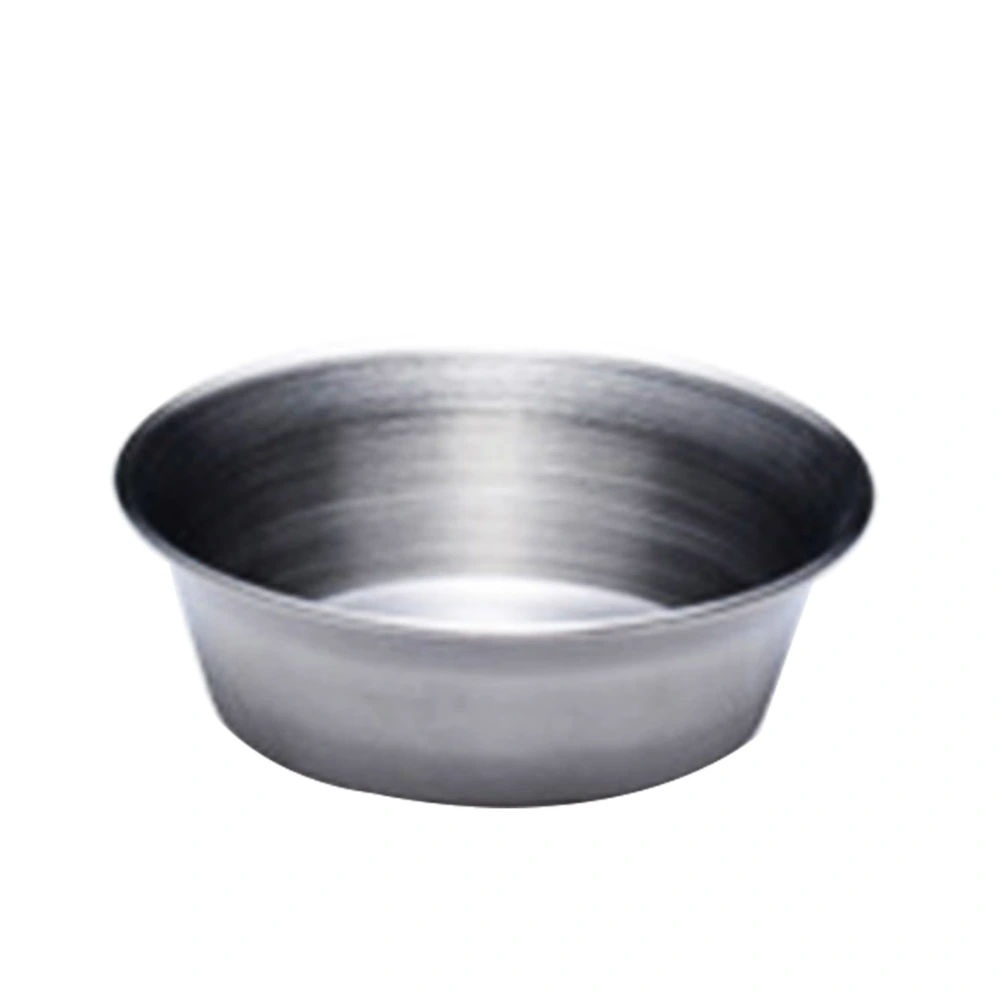 Stainless Steel Sauce Dish Food Dipping Bowl Seasoning Dish Saucer Appetizer Plate - Size S