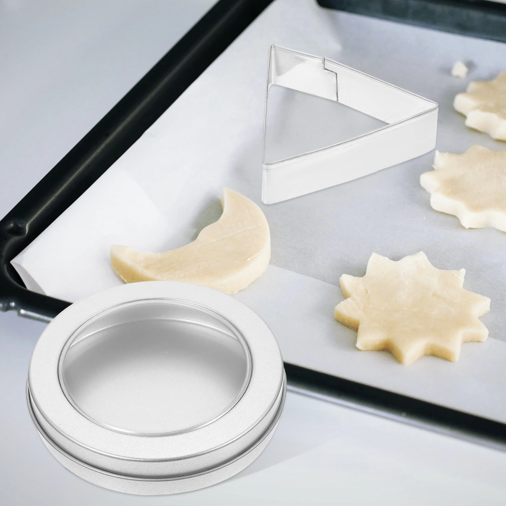 1 Set of DIY Cookie Mold Stainless Steel Cookie Biscuit Mold Baking Mold