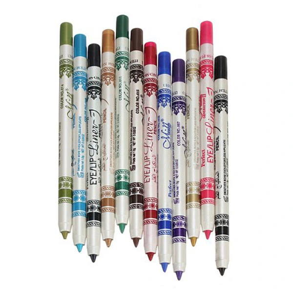12 Colors Waterproof Glitter Lip Eyebrow Eyeliner Lip Liner Pencil Cosmetic Makeup Beauty Set