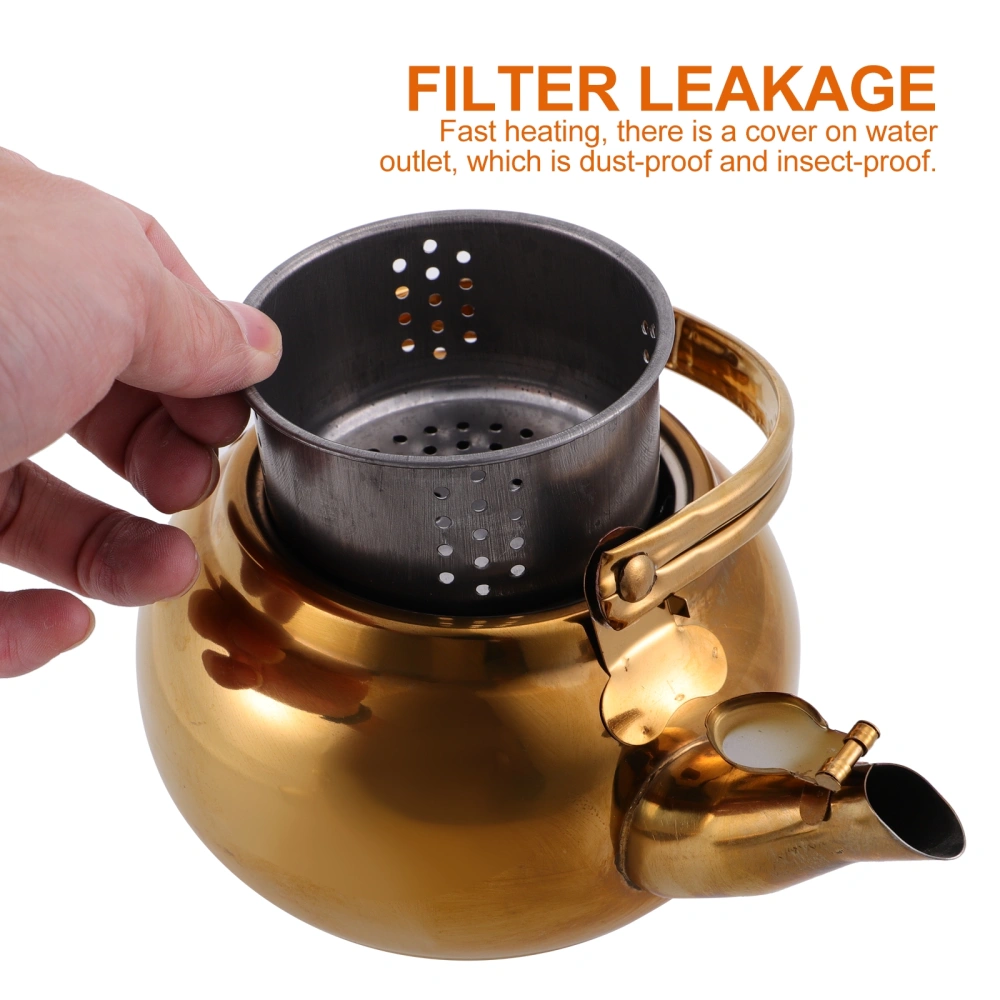 Stainless Steel Tea Kettle Practical Water Kettle Heating Water Kettle Home Teakettle