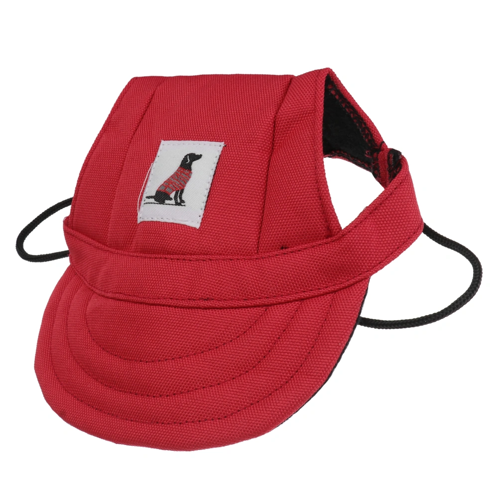 1pc Dog Sun Hat Puppy Casual Baseball Pet Elastic Visor Hat Sunbonnet