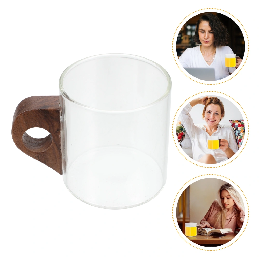 1Pc Fashion Tea Drinks Cup Glass Coffee Cup Unique Tea Container Beautiful Cup