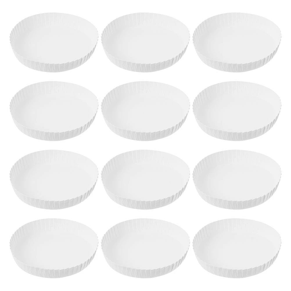 50Pcs Disposable Cup Lids Paper Cup Covers Paper Lid for Drinks Paper Cup Lids