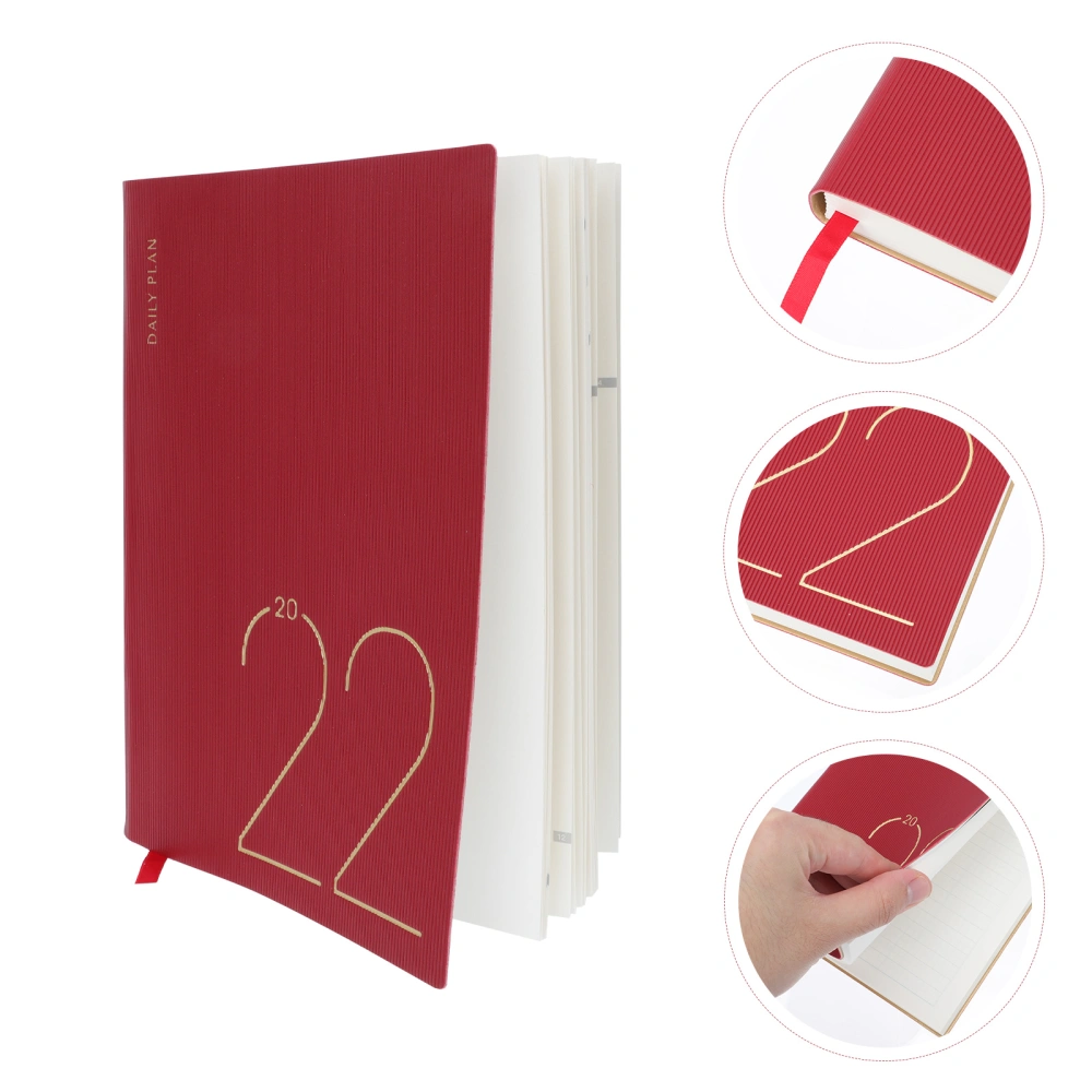 1Pc A5 Agenda Notepad Planning Notepad Creative Schedule Writing Notebook