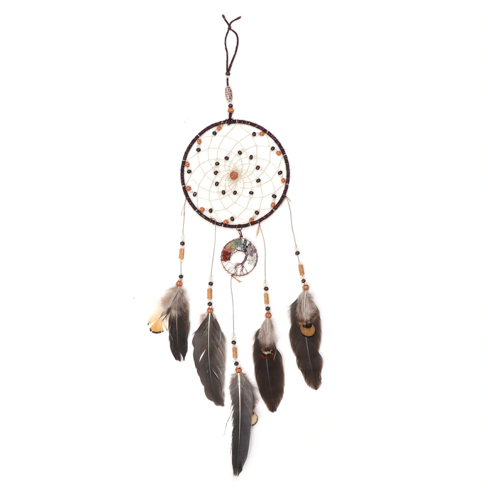 Vintage Dream Catcher Creative Hanging Pendant Colorful Feather Pendant Assorted Color