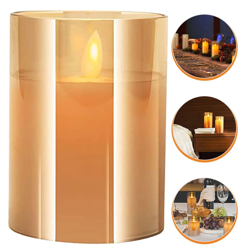 LED Candle Light 10cm Flameless Tealight Battery Operated Candle Home Decor