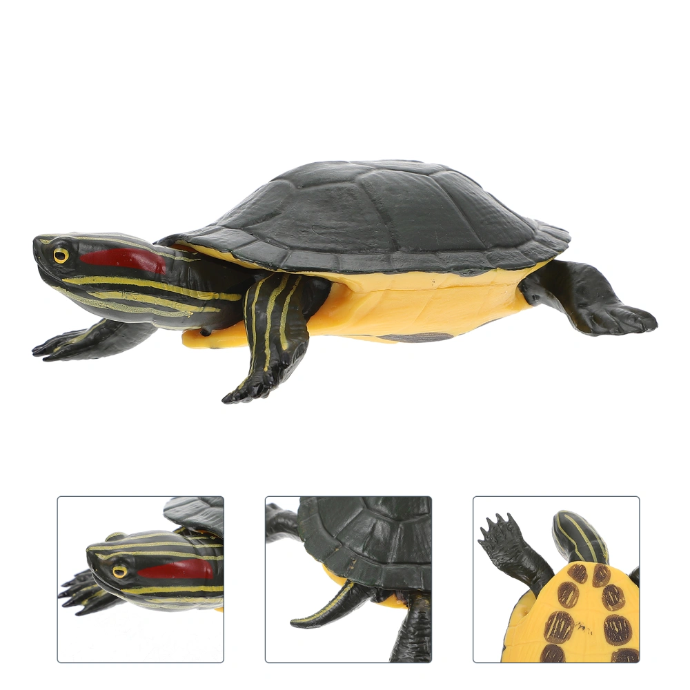 Realistic Solid Simulation Turtle Model Toy Ornament for Home Desktop Using