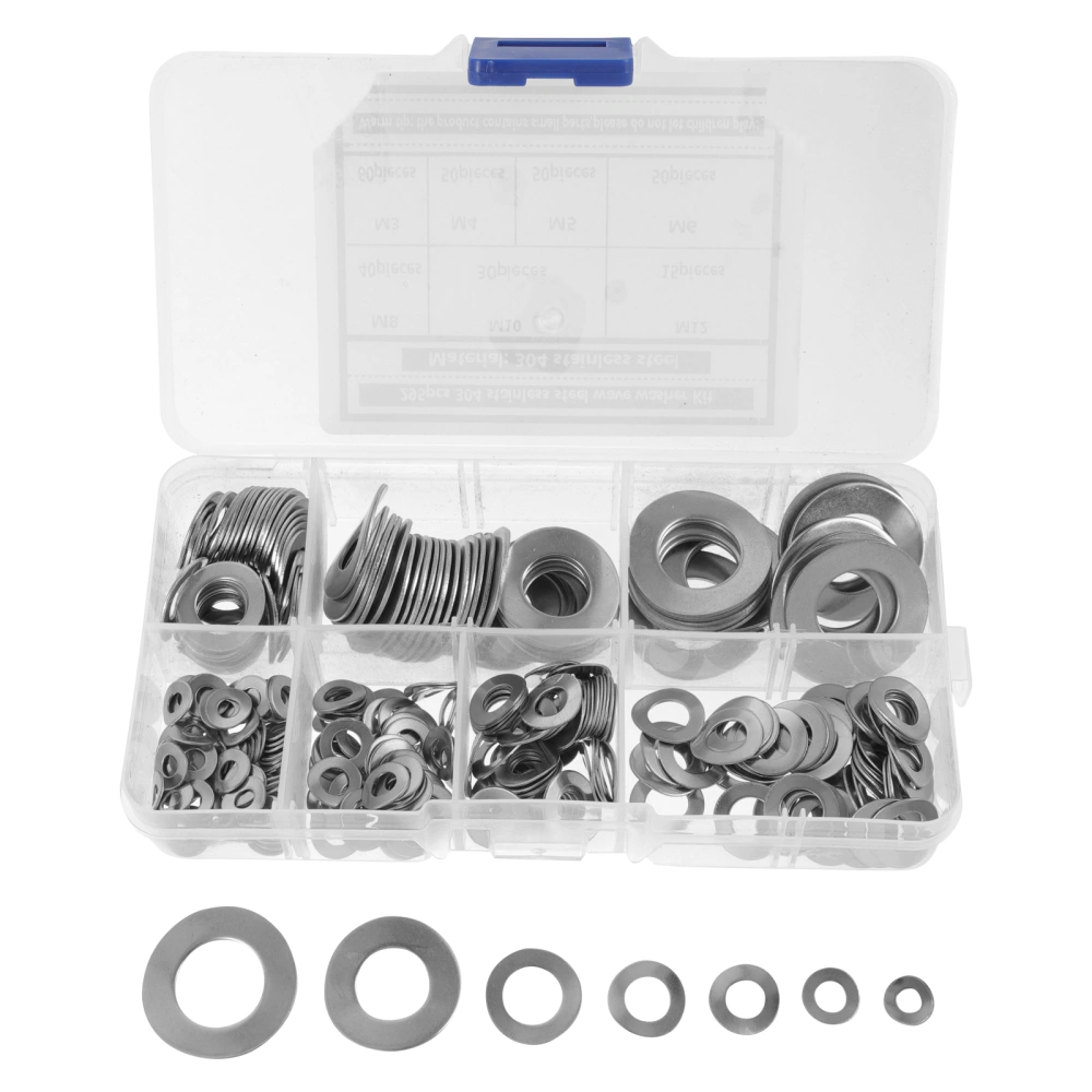 1 box of Stainless Steel Fixing Gaskets Equipment Gaskets Durable Washers