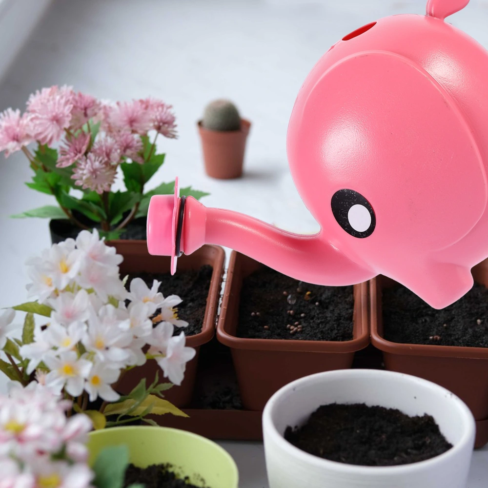 Elephant Shaped Flower Watering Pot Long Nose Watering Can Gardening Kettle Tool