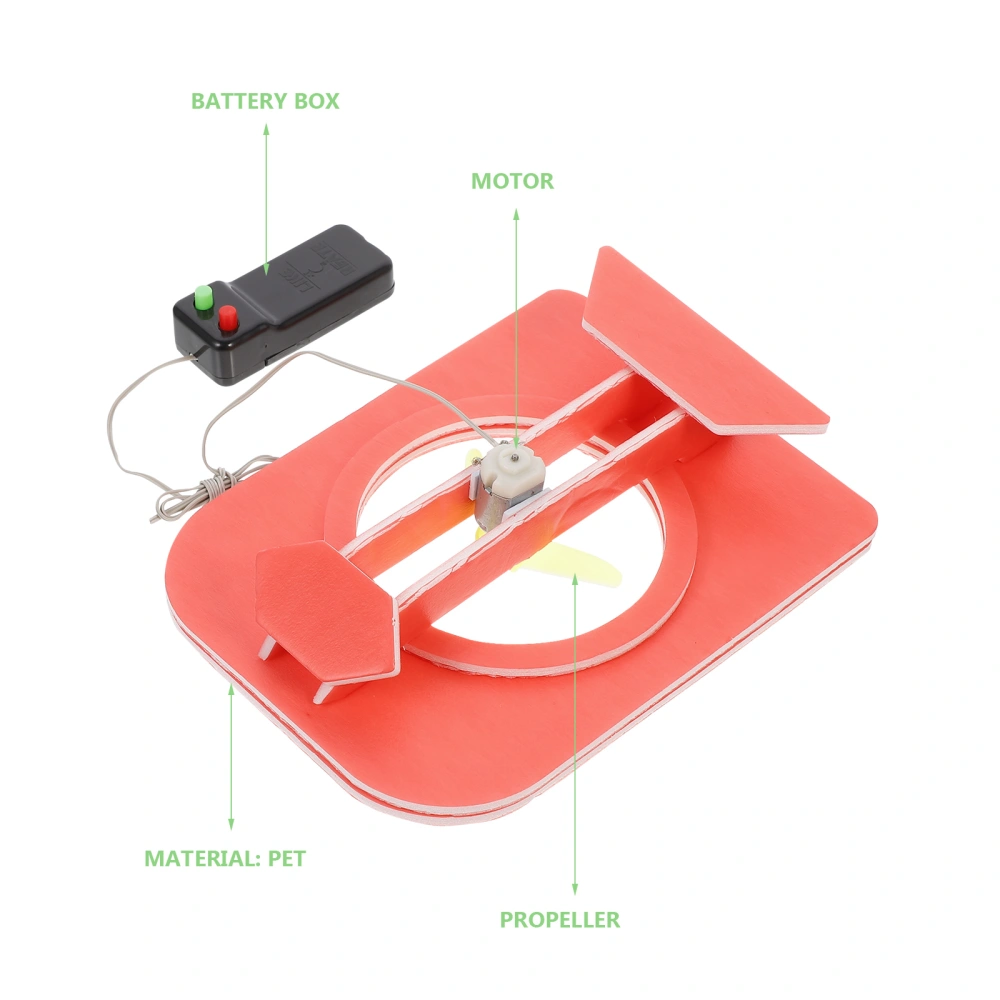 1 Set Science Learning Kit DIY Hovercraft Model Assembly Toy for Children