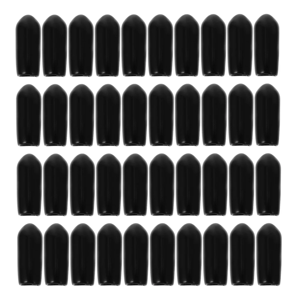 100pcs Headband Rubber End Caps Hair Hoops DIY Accessories Replacement Caps