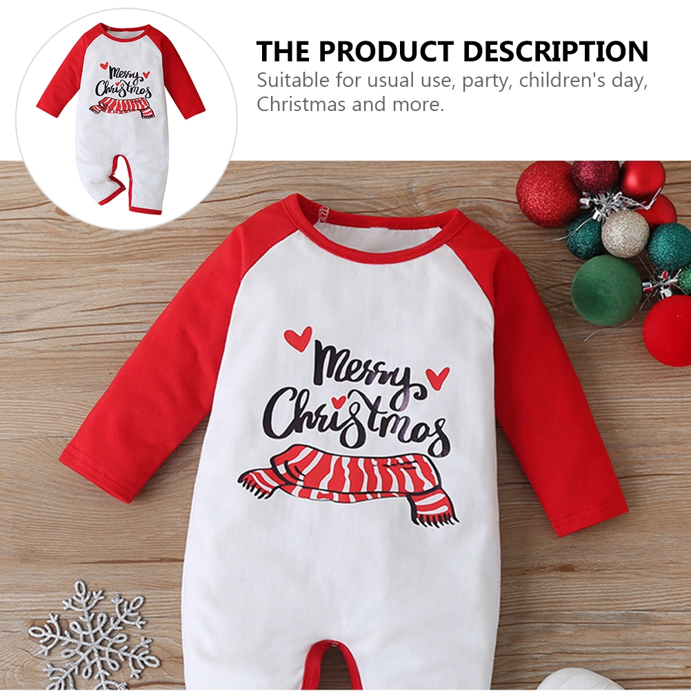 1Pc Christmas Baby Clothes Toddler Costume Infant Jumpsuit Baby Rompers