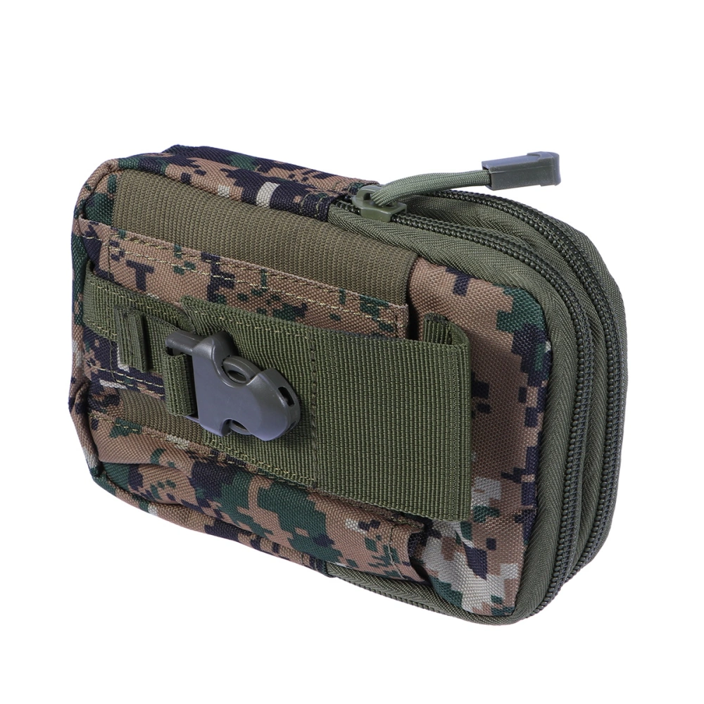 Tactical Duffle Waist Pack Hand Carry Camping Belt Bag Rucksack Outdoor Bumbag (Camouflage)