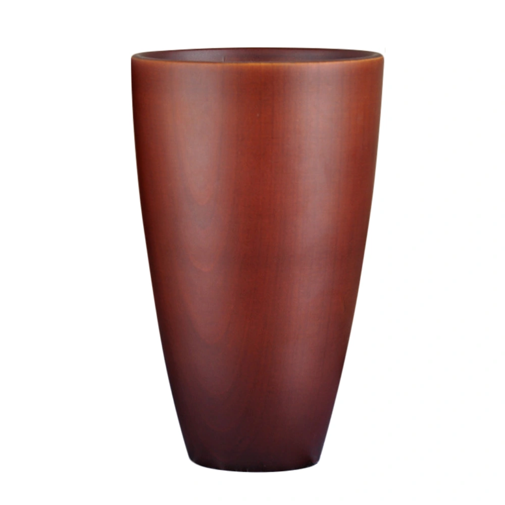 1pc Smooth Polished Cup Wooden Storage Cup Japanese Style Water Cup Drinking Cup Household Tea Cup Creative Gift