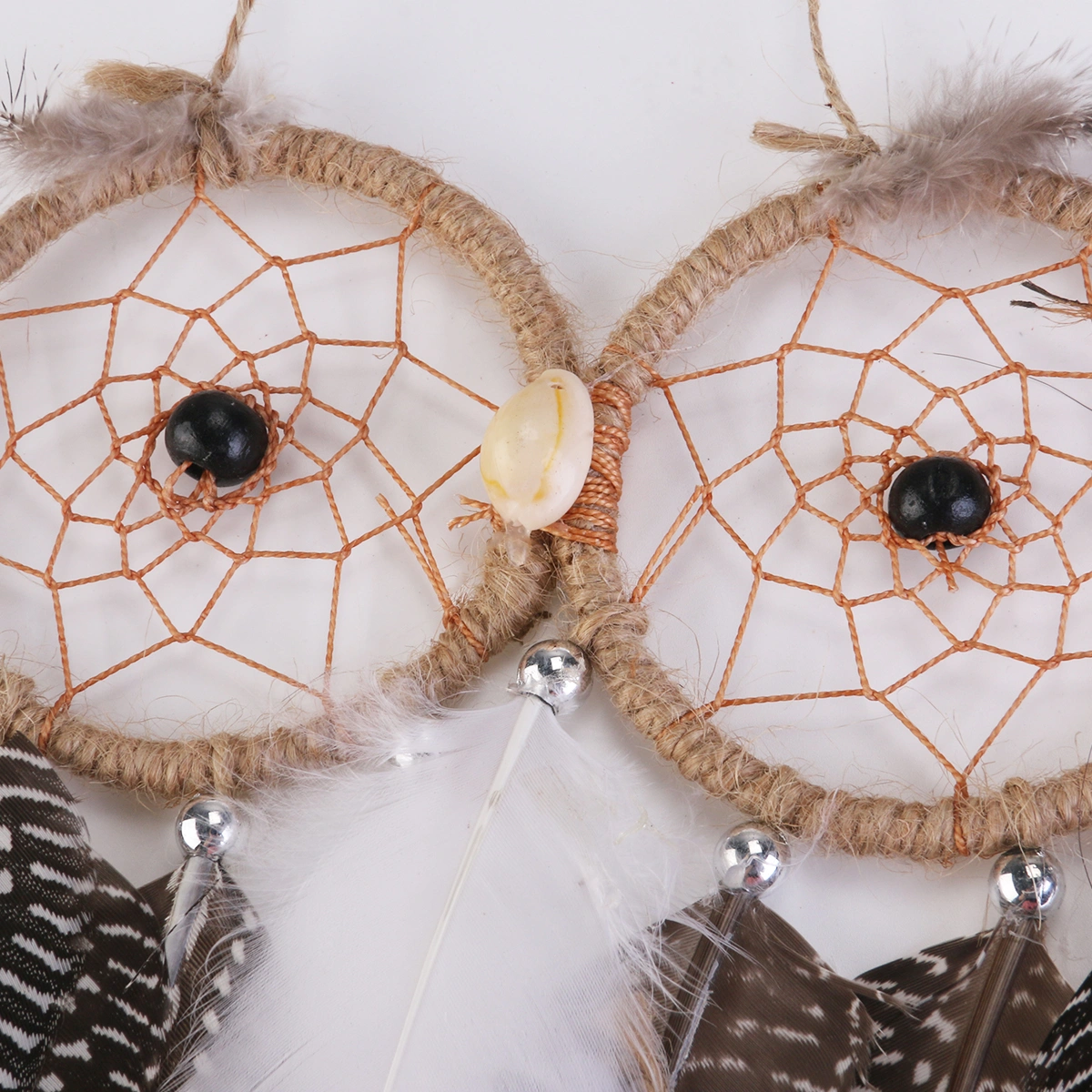 Fancy Wall Hanging or Car Hanging Dream Catcher with Owl  Decoration