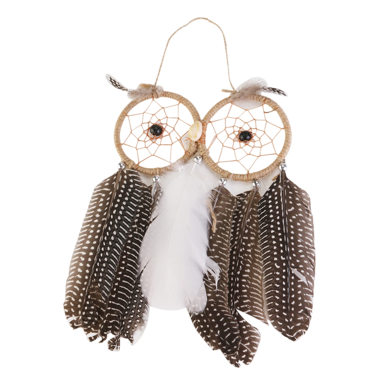Fancy Wall Hanging or Car Hanging Dream Catcher with Owl  Decoration