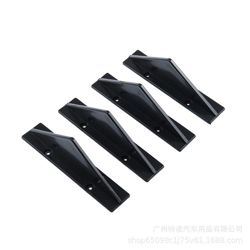 1 Set Rear Bumper Lip Spoiler Car Modified Rear Bumper Diffuser Spoiler Rear Bumper Spoiler