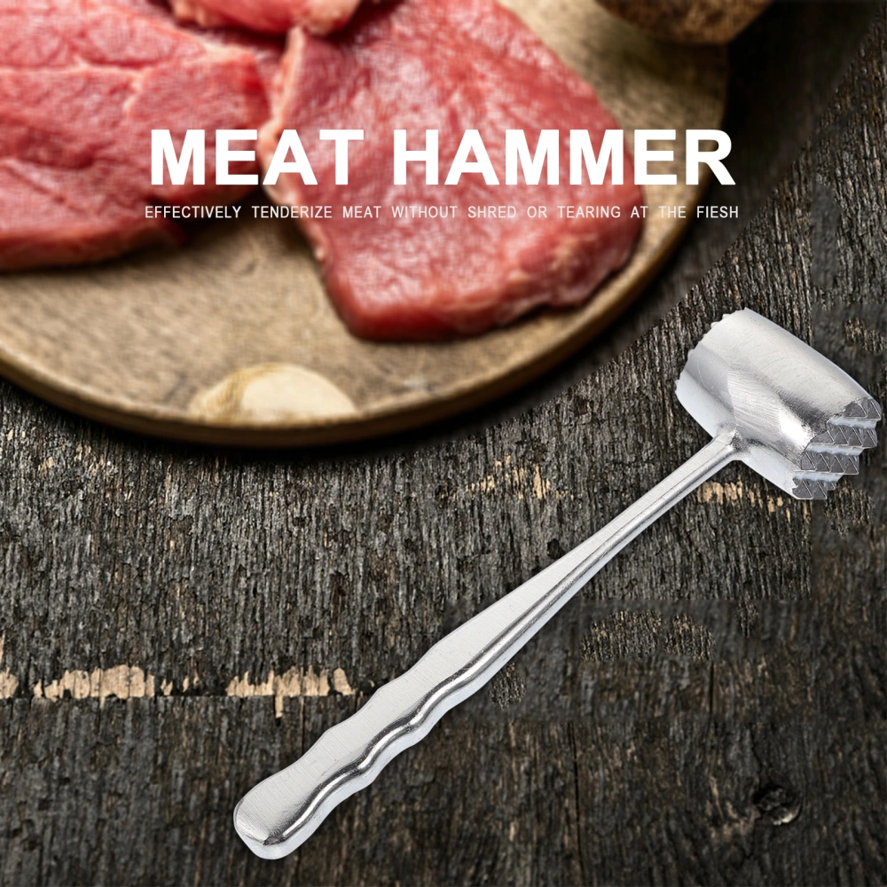 Kitchen Meat Mallet Meat Hammer Aluminium Steak Tenderizing Knocking Tool