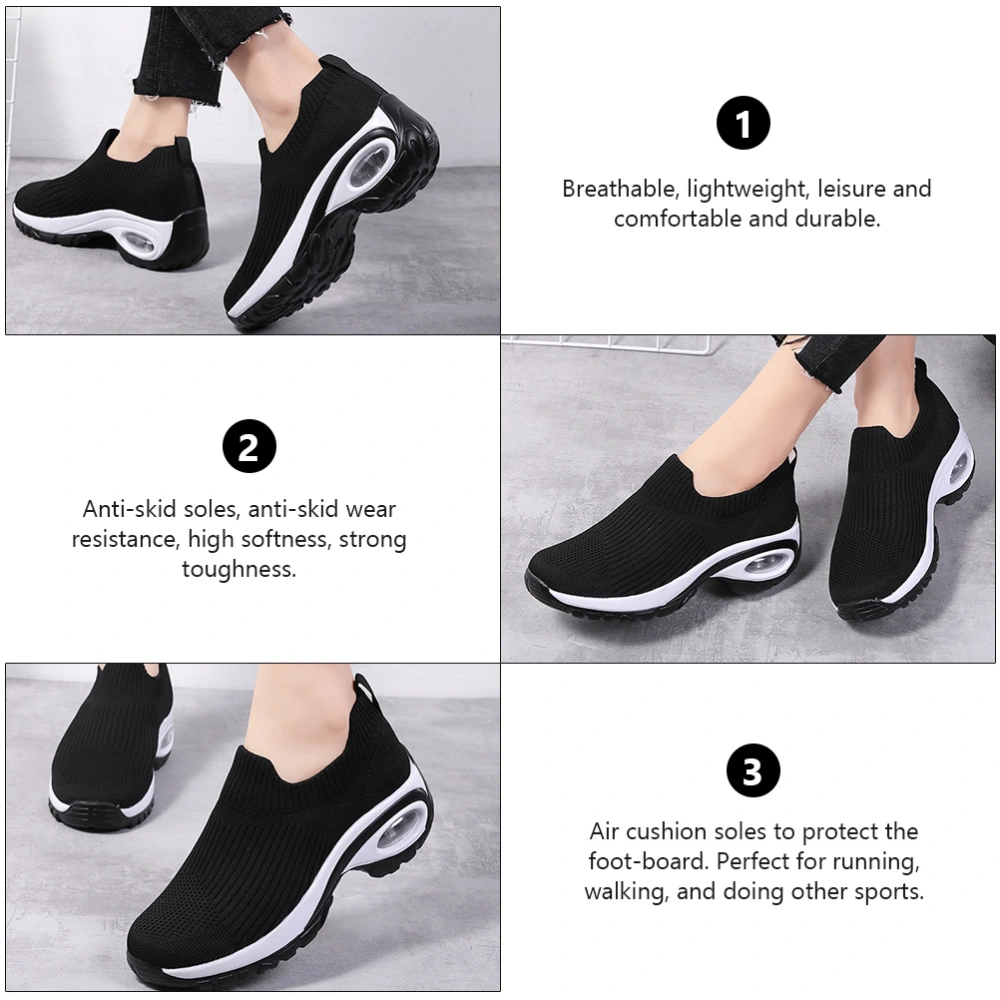 1 Pair Sports Shoes Women Air Cushion Shoes Female Fitness Sneakers Casual Shoes