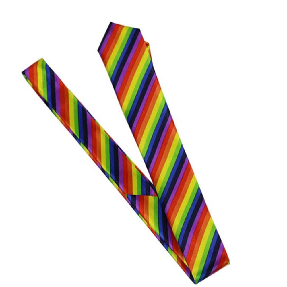 3pcs Party Colorful Suspender Bow Tie Beautiful Braces Fashion Stripe Party Costume (4#)