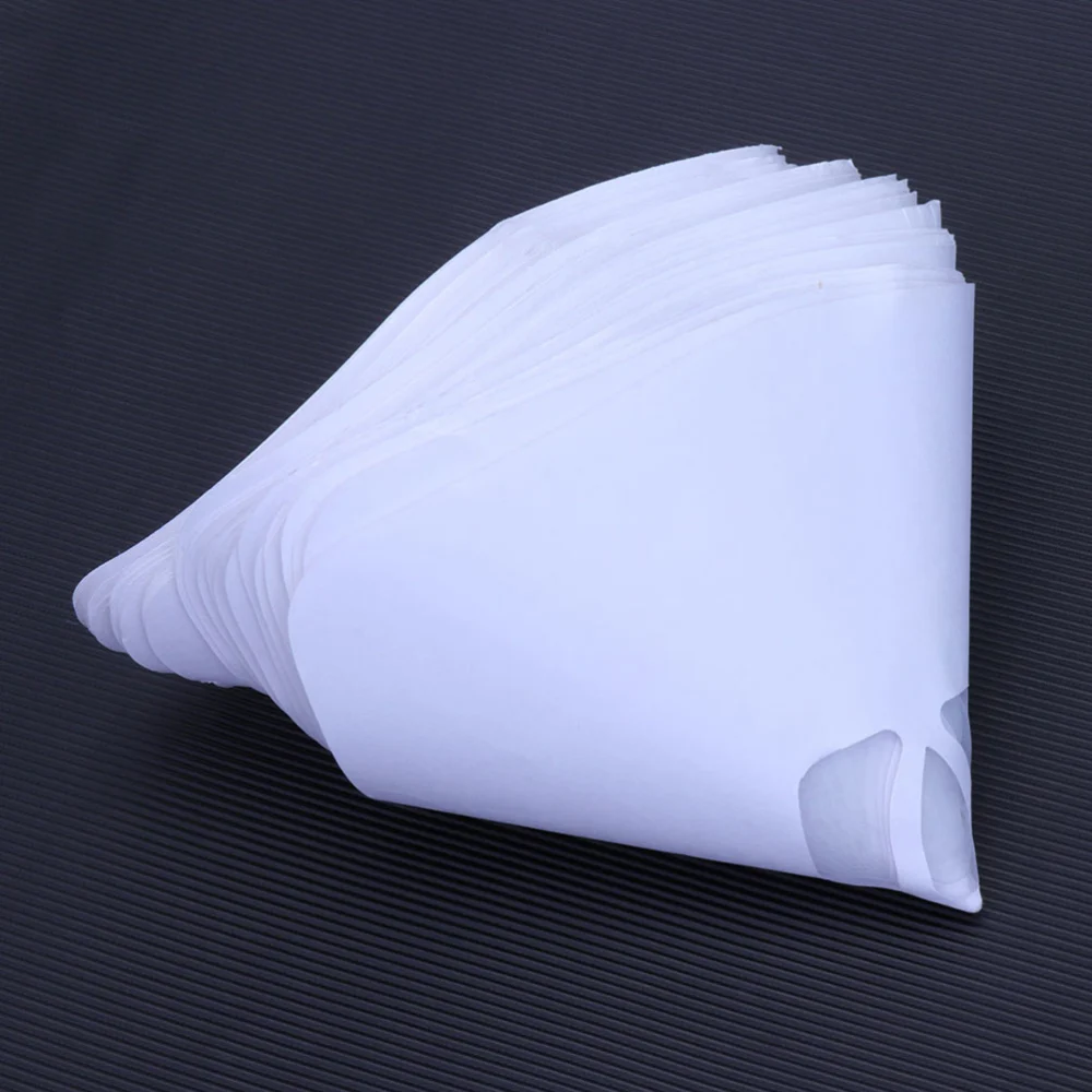 30Pcs Automobile Filter 120 Mesh Oil Paint Paper Funnel Primer Funnel Paint Mesh Conical Strainer for Car Auto