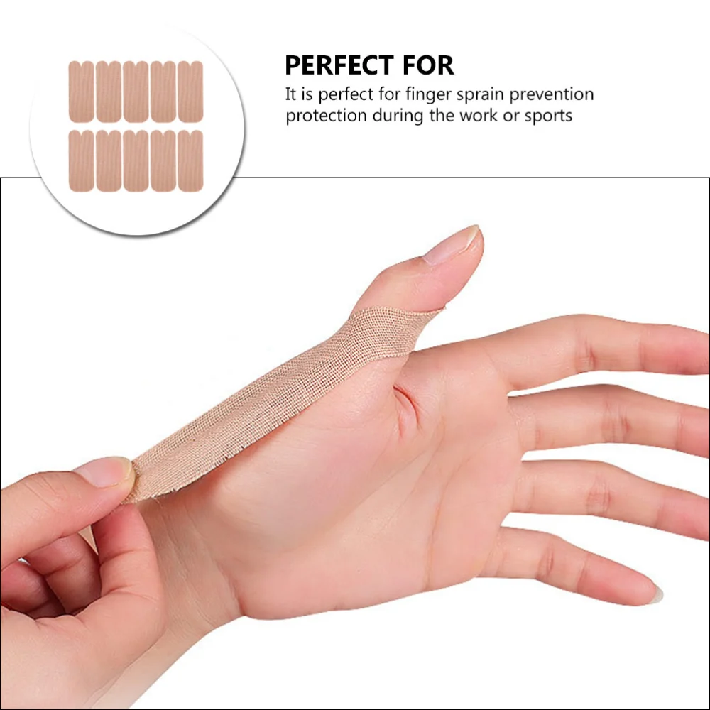 10pcs Protective Thumb Patches Comfortable Sprain Prevention Thumb Patches