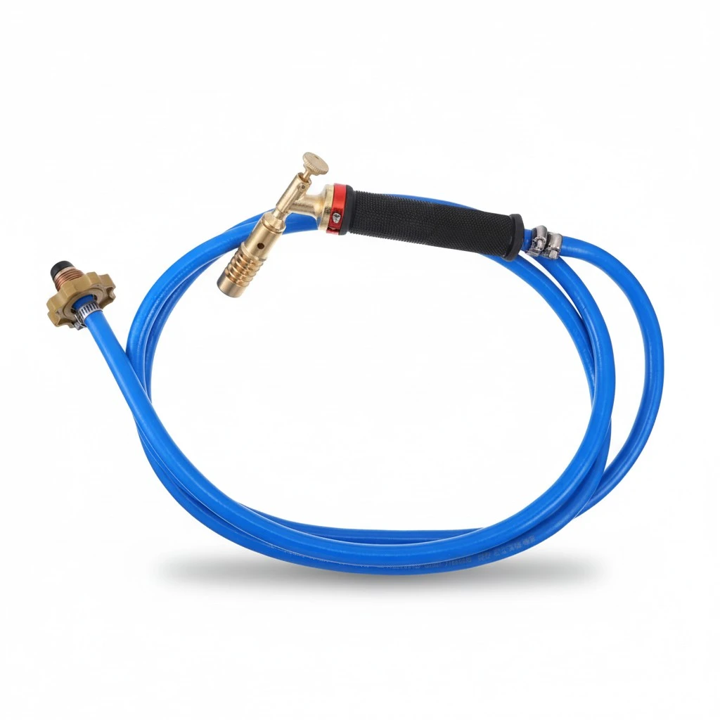 Oxygen-free Liquid Gas Welding Torch High Temperature Welding Torch (Blue)