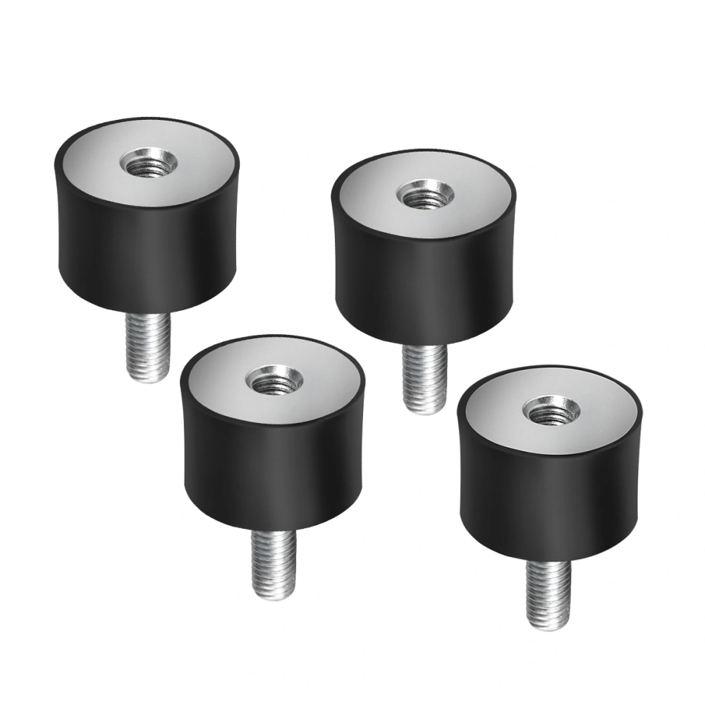 BESTOMZ 4PCS Rubber Mounts Anti Vibration Silentblock Car Boat Bobbins