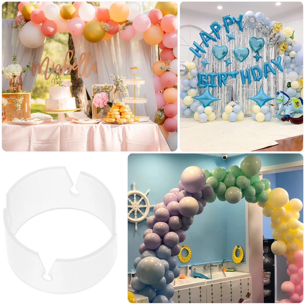 100pcs Balloon Rings Buckle Balloon Arch Folders Balloons Arch Clip Connectors