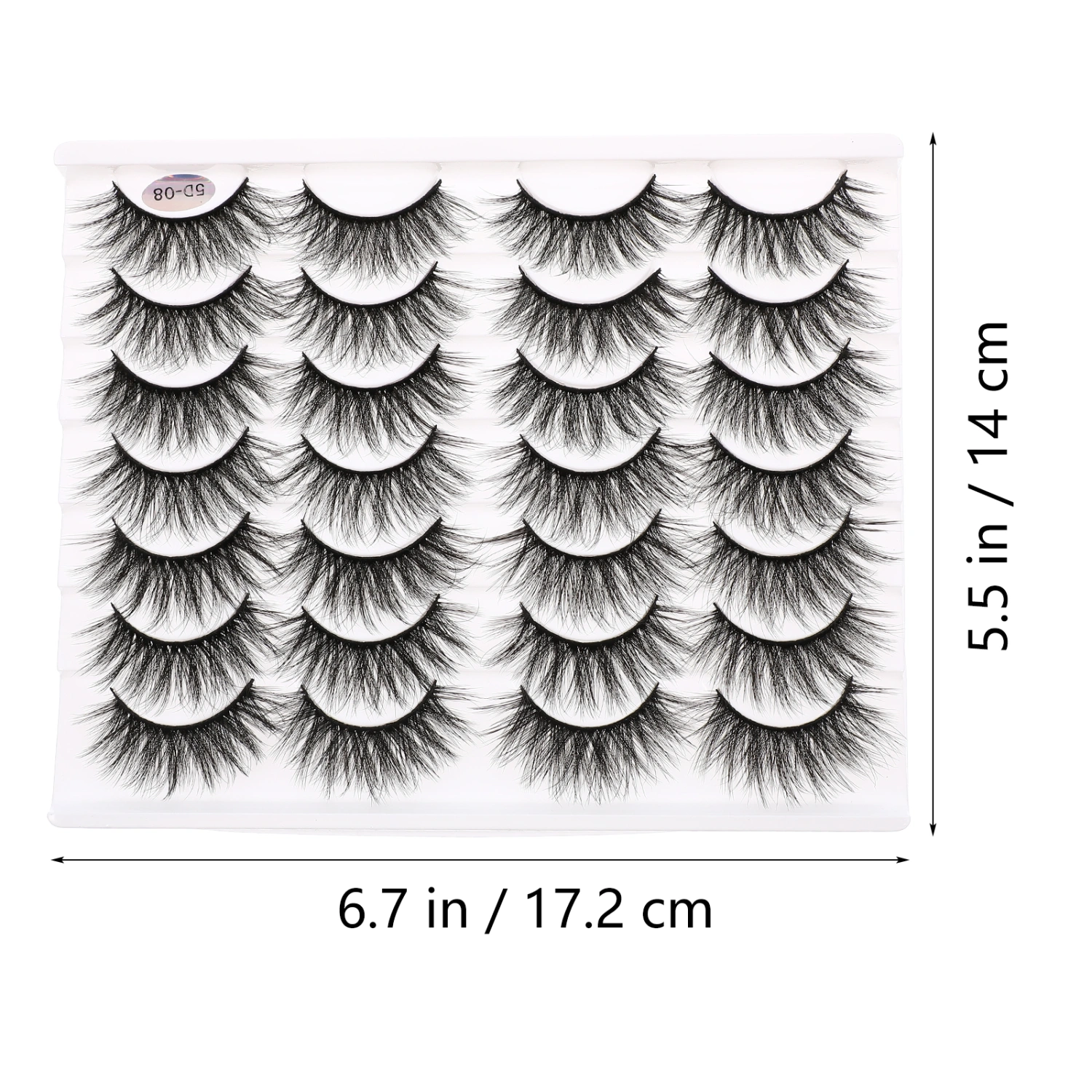 1 Box of False Eyelashes Manual Polishing Eyelashes Artificial Makeup Eyelashes