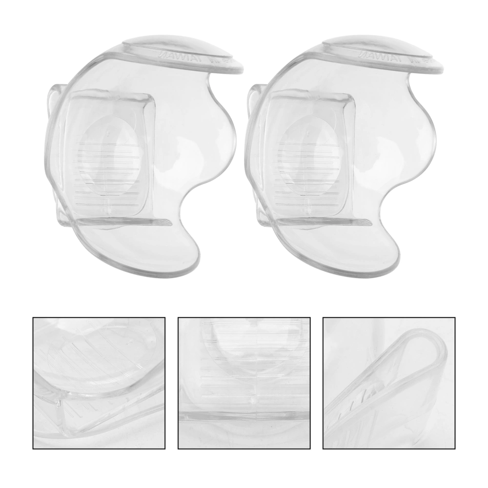 1PC Tennis Clip Professional Tennis Waist Clip Transparent Clip Tennis Accessories Tennis Holder