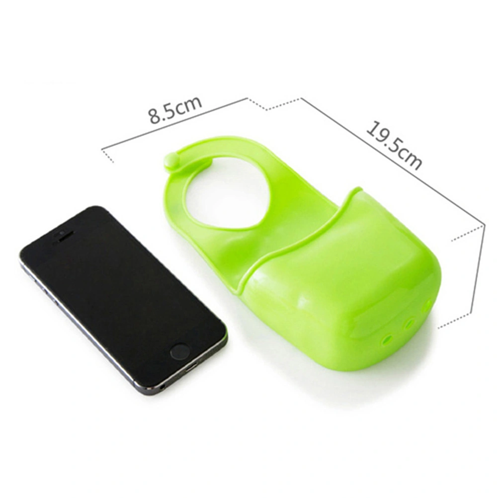 2pcs Sponge Storage Box Rack Basket Wash Cloth Toilet Soap Shelf Organizer Kitchen Bathroom Gadgets Sink Shelving Bag (Fruit Green)