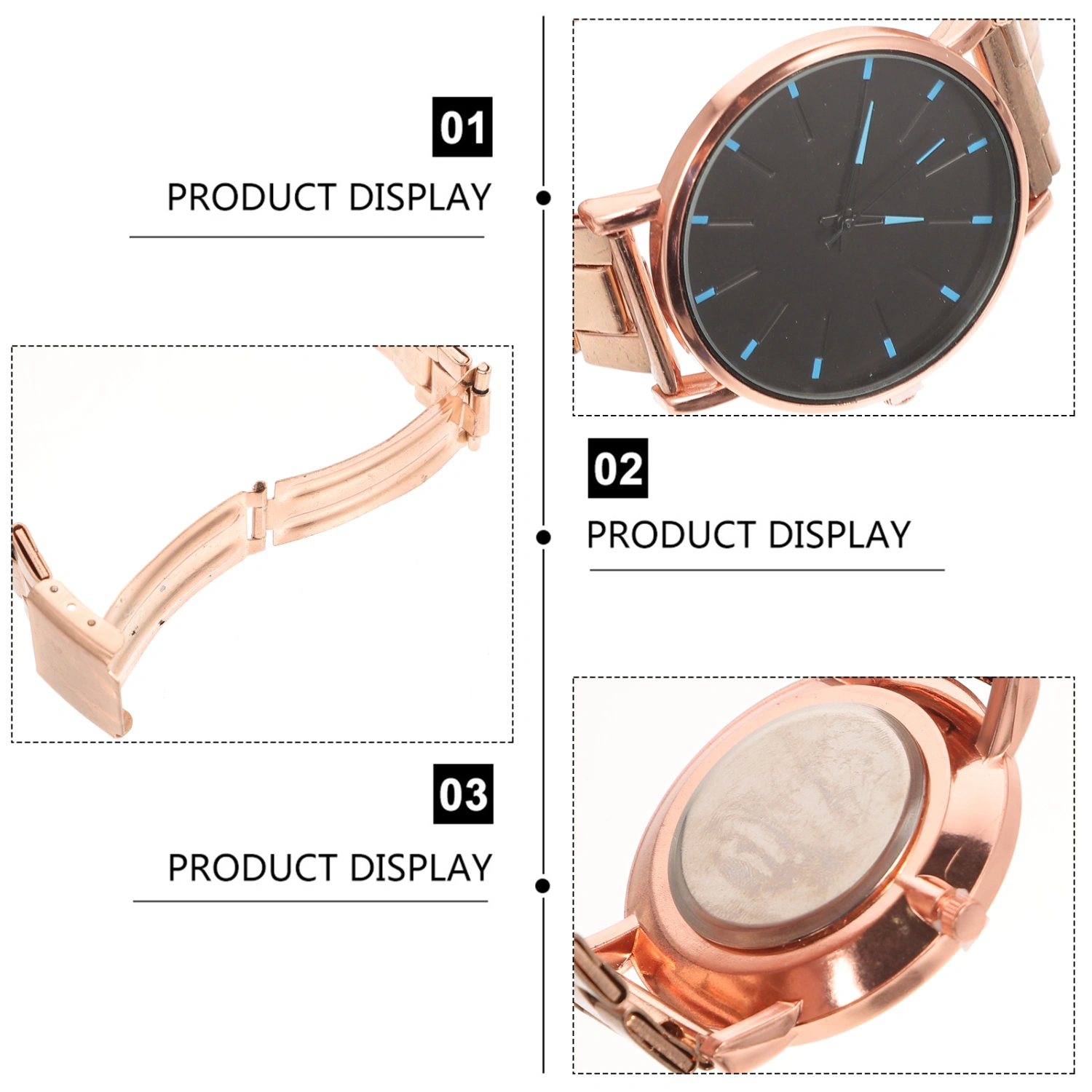 Men Watch Quartz Watch Stainless Steel Wrist Watch Fashion Watch Unique Watch