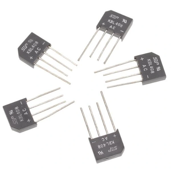 10pcs KBL408 800V 4A Bridge Rectifiers (Black)