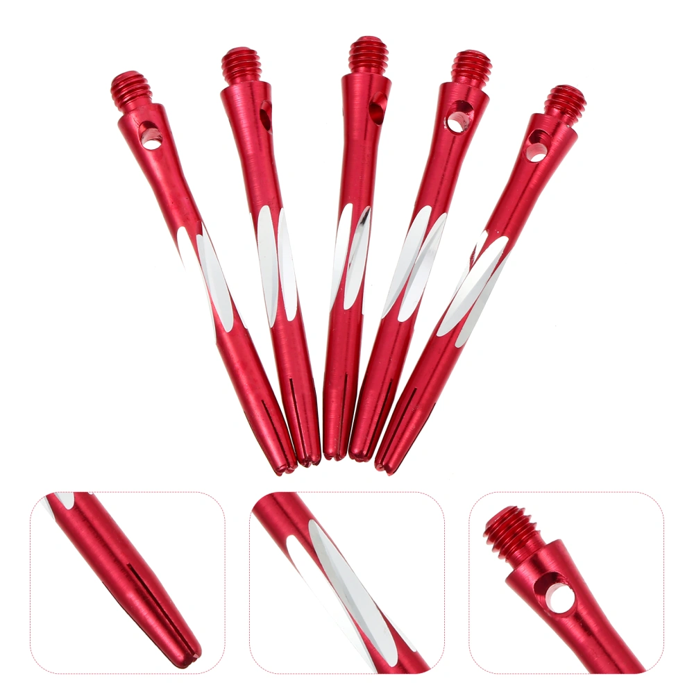 5pcs Aluminium Alloy Dart Shafts Standard 2BA Thread Dart Stems Dart Accessories