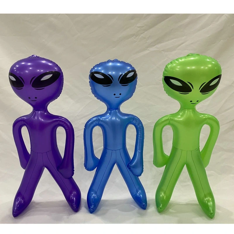 Giant Inflatable Alien Novelty Blowing up Alien Doll Prop Theme Party Decor