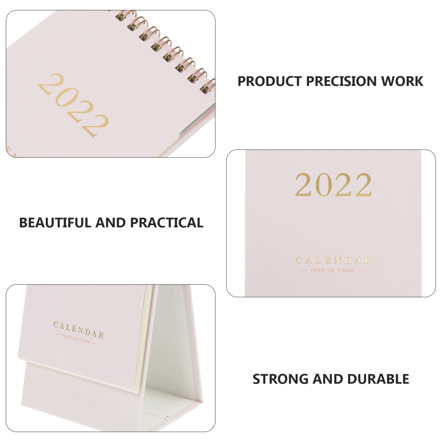 1Pc Desk Calendar for Checking Time Writing Memos Plans Office Desk Calendar