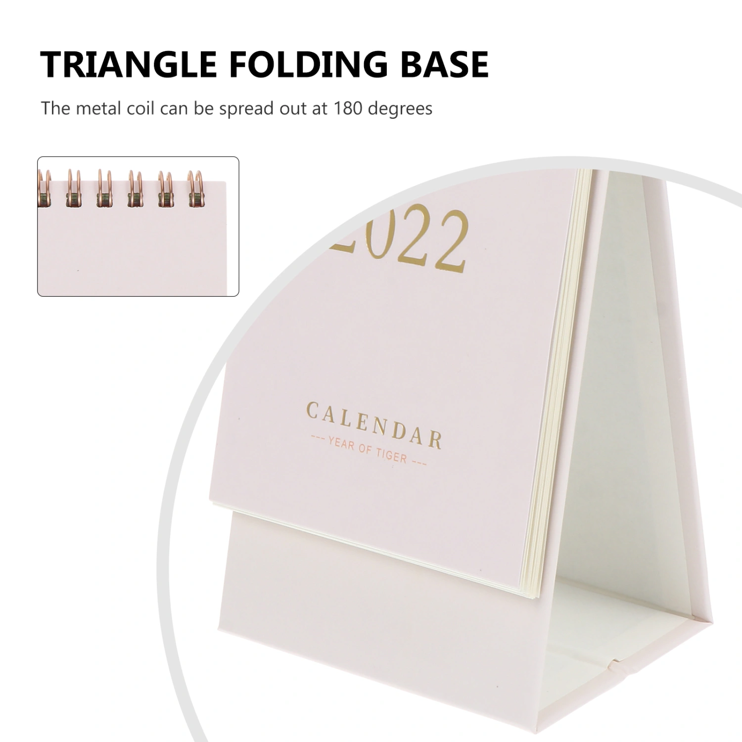 1Pc Desk Calendar for Checking Time Writing Memos Plans Office Desk Calendar