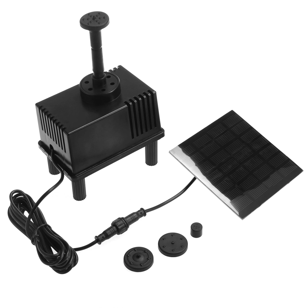 Solar Power Fountain Water Pump Panel Pond Submersible Watering