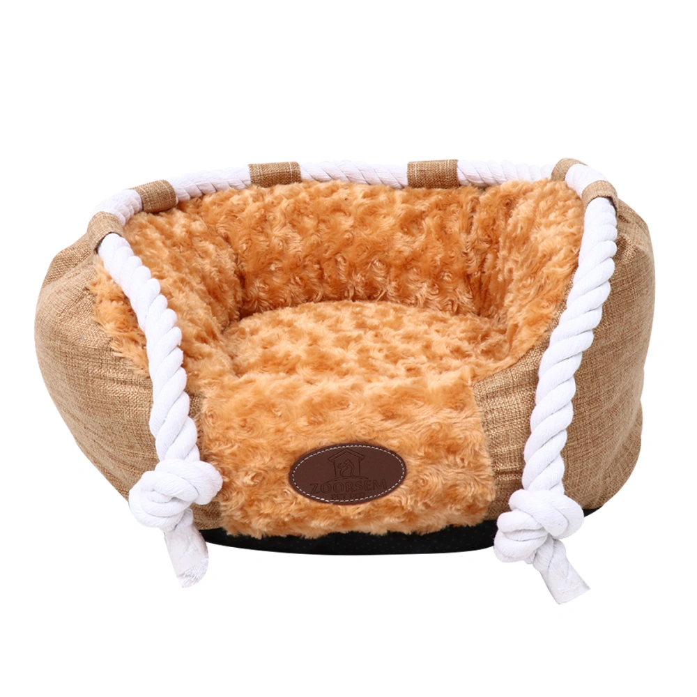 Pet Bed Winter Cat Dog Nest Self-Warming Thickened Bed Pet Sleeping Supplies