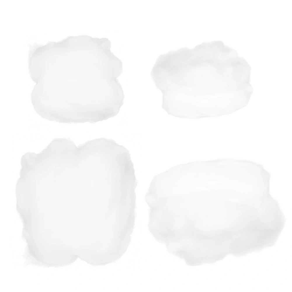 4pcs Cotton Cloud Props Wedding Road Guiding Cloud Props Wedding Decorative Clouds